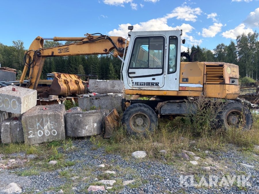 Grävmaskin Liebherr A312