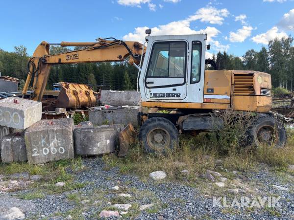 Grävmaskin Liebherr A312