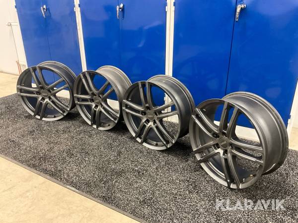 Aluminiumfälgar Dezent TZ grap 19-tum 5/112 4st nya