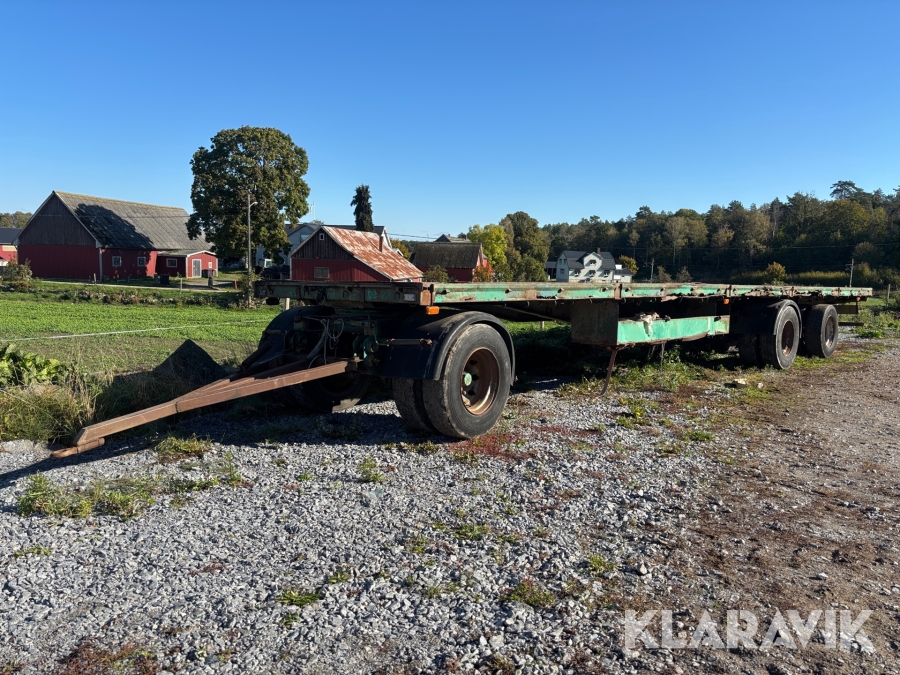 Rundbalsvagn 2-axlad