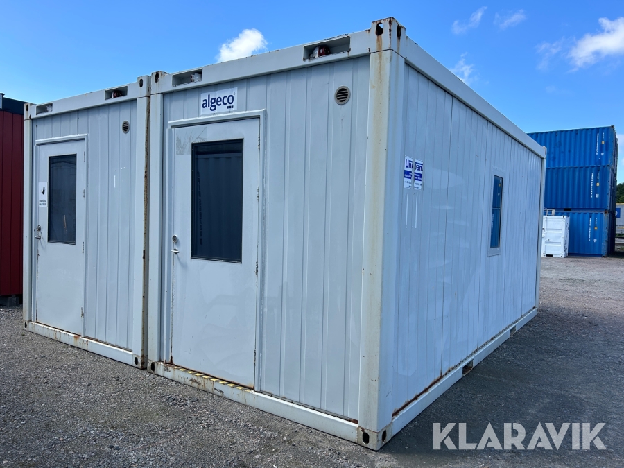 Containrar Uniteam flat-pack 2 st