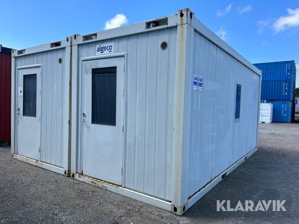 Containrar Uniteam flat-pack 2 st