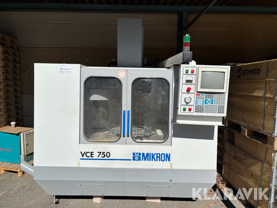 CNC-Maskin Mikron Haas VCE 750