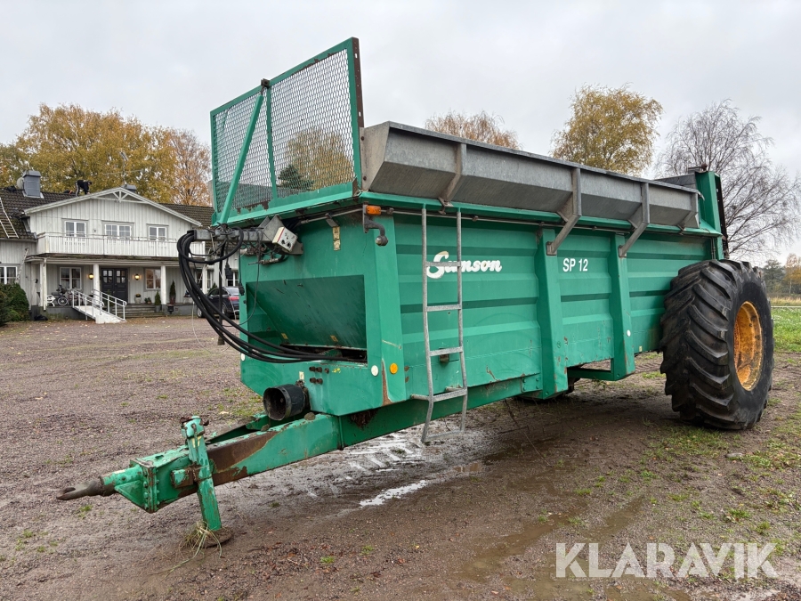 Gödselspridare Samson SP 12