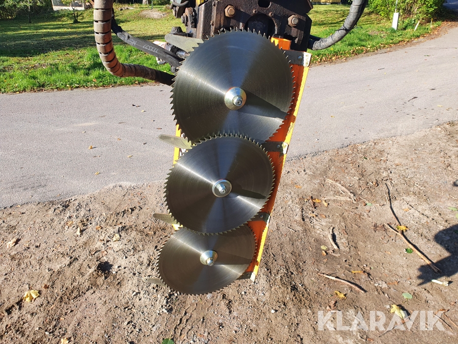 Hydraulisk klingsåg för grävmaskin Mulcher S40