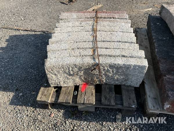 Kantsten Granit 2st pall