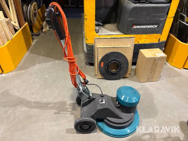 Skurmaskin Truvox med rondel och tillbehör