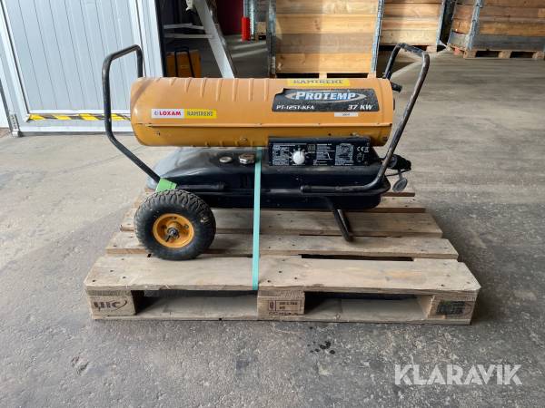 Luftvärmare Protemp PT-125T-KFA
