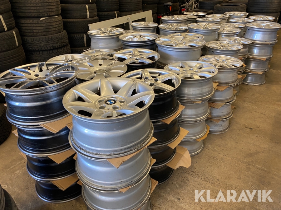 Aluminium Fälgar 34 par 