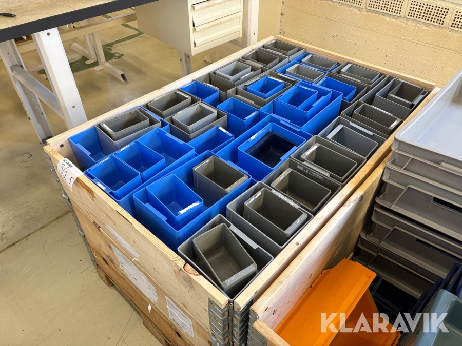 Förvaringslådor parti