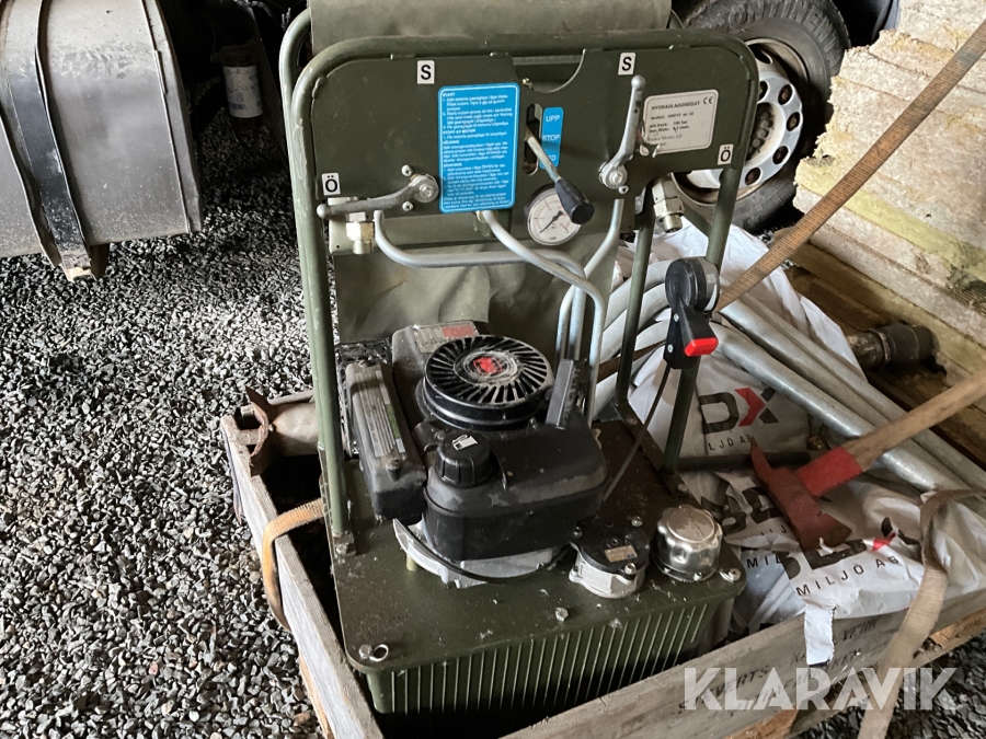 Hydraulaggregat Enator Moveo AB 100010, Gällivare, Klaravik