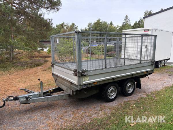 Tippsläp Saris C3500 Med Ramper