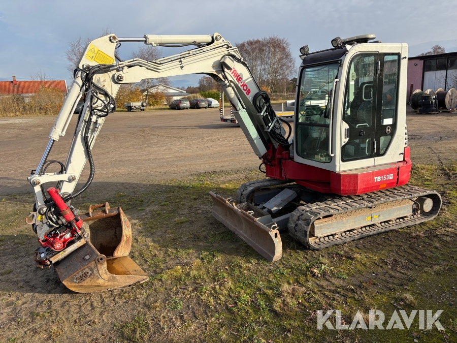 Grävmaskin Take-Job Takeuchi TB153FR