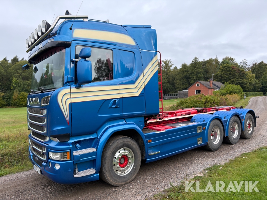 Lastväxlare Tridem Scania R580 8x4 16.4 Automatisk 580 hk