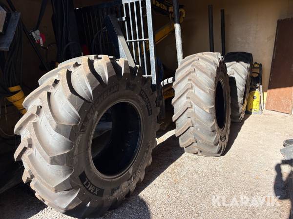 Entreprenaddäck Michelin 480/80 R26 XMCL 4 st