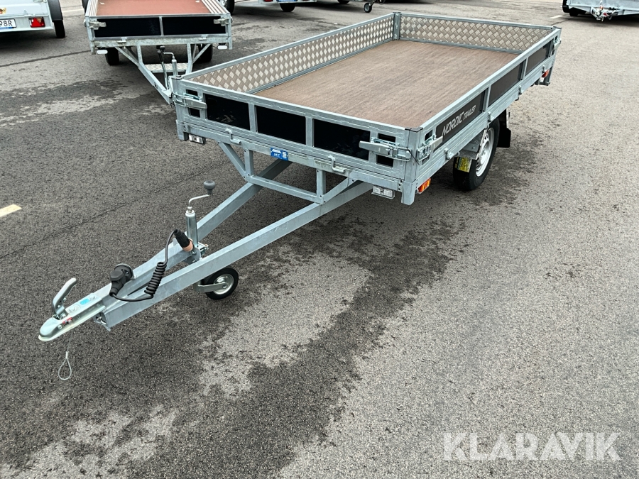 Personbilssläp Nordic Car Trailer Högbyggd 1000