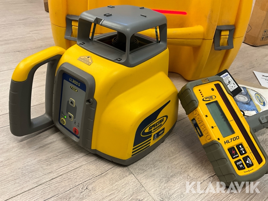 Planlaser Trimble LL300S kalibrerad