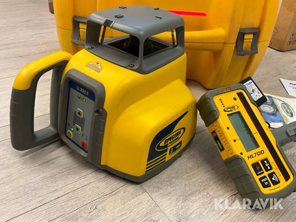 Planlaser Trimble LL300S kalibrerad