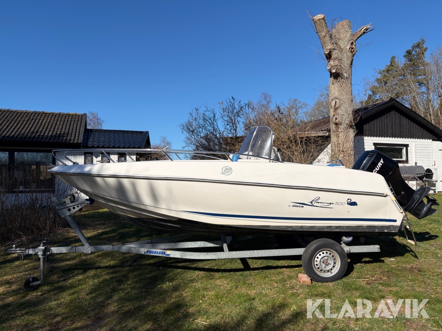 Båt Örnvik Flamingo 500 med trailer