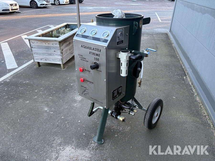 Vattenbläster Applied