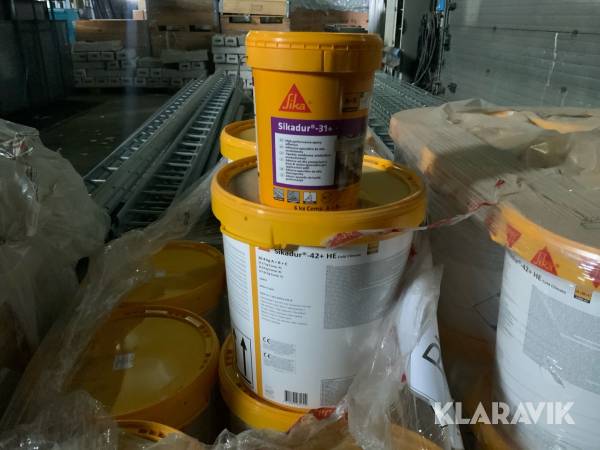 Stort parti Epoxy Sika Sikadur-42+HE / -31+