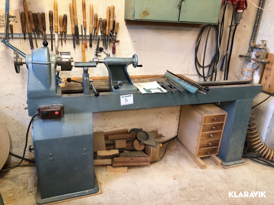 Träsvarv Rex Vf225 med kopieringsaggregat 