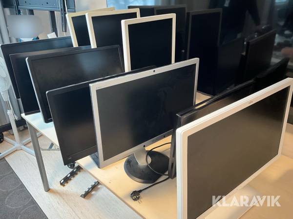 Dataskärmar blandade märken 10st