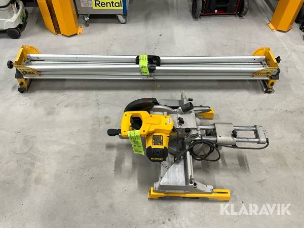 Kap och gersåg Dewalt DW712-QS med sågbord