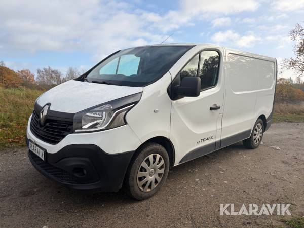 Skåpbil Renault Trafic 2,7t Verkstadsinredd