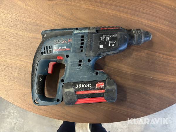 Borrhammar Bosch GBH36 V-LI