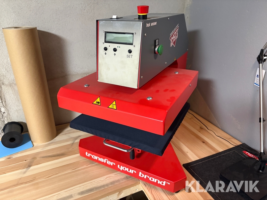 Heat Transfer Press Hot Screen AB Hot 1000 E Elektrisk