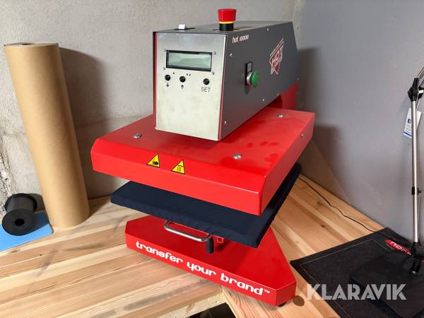 Heat Transfer Press Hot Screen AB Hot 1000 E Elektrisk
