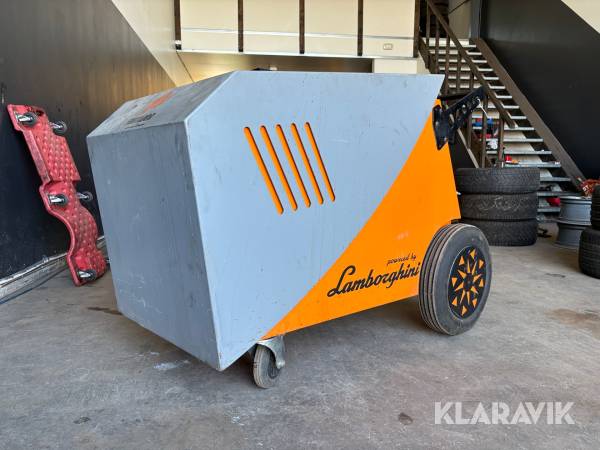 Ångtvätt dieseldriven Fortador PRO+ 3 Gun steam