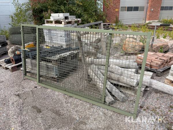Trädgårdsgrind 4 st delar