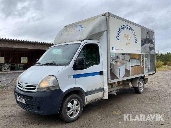 Lätt lastbil Nissan Interstar 2.5