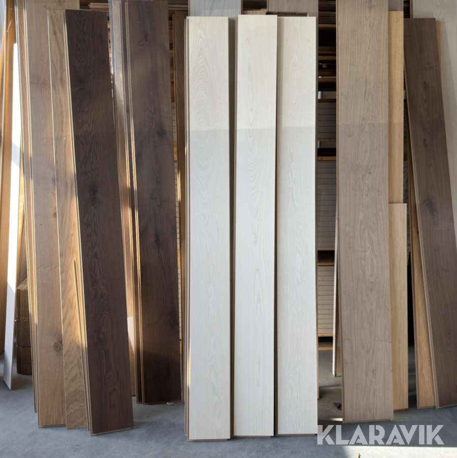 Askgolv Woodura, Misty White, XL, 1-Stav, 5-G klickgolv, 100 kvm ( Select)