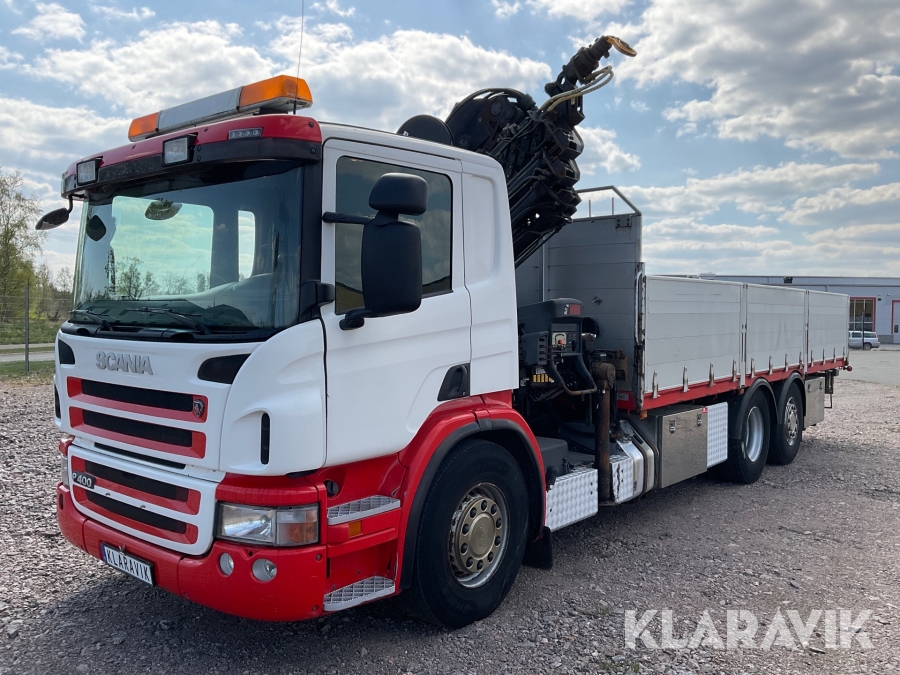 Kranbil Scania P400