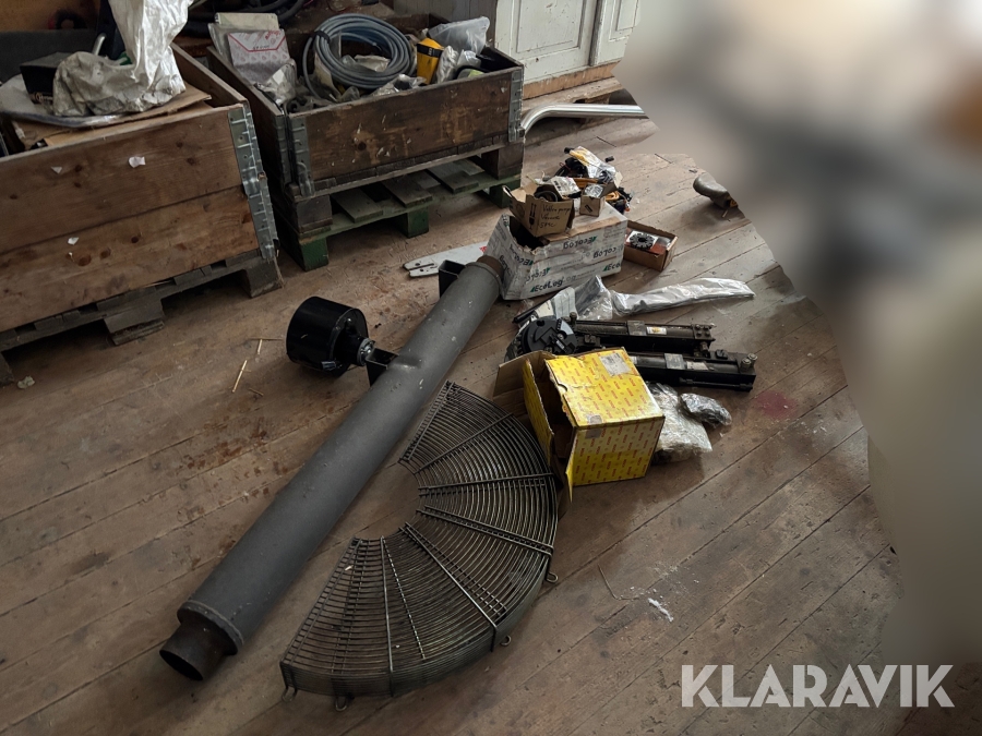 Parti tillbehör/reservdelar för skogsmaskin