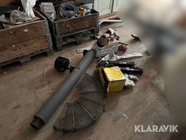 Parti tillbehör/reservdelar för skogsmaskin