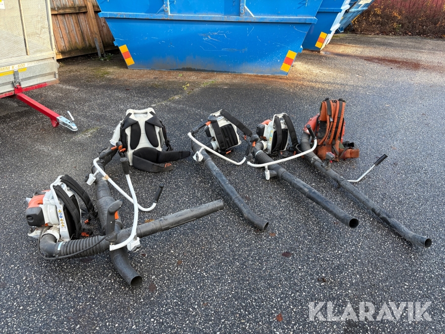Lövblåsar Stihl, Husqvarna