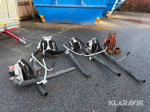 Lövblåsar Stihl, Husqvarna