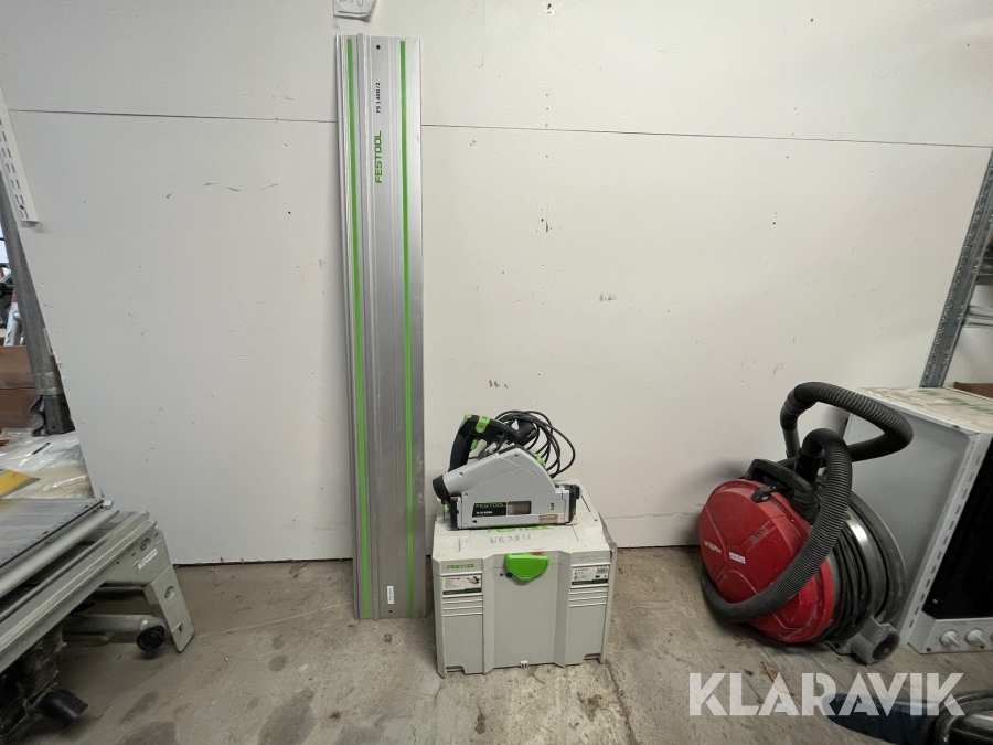 Sänksåg med skena Festool TS55 REBQ