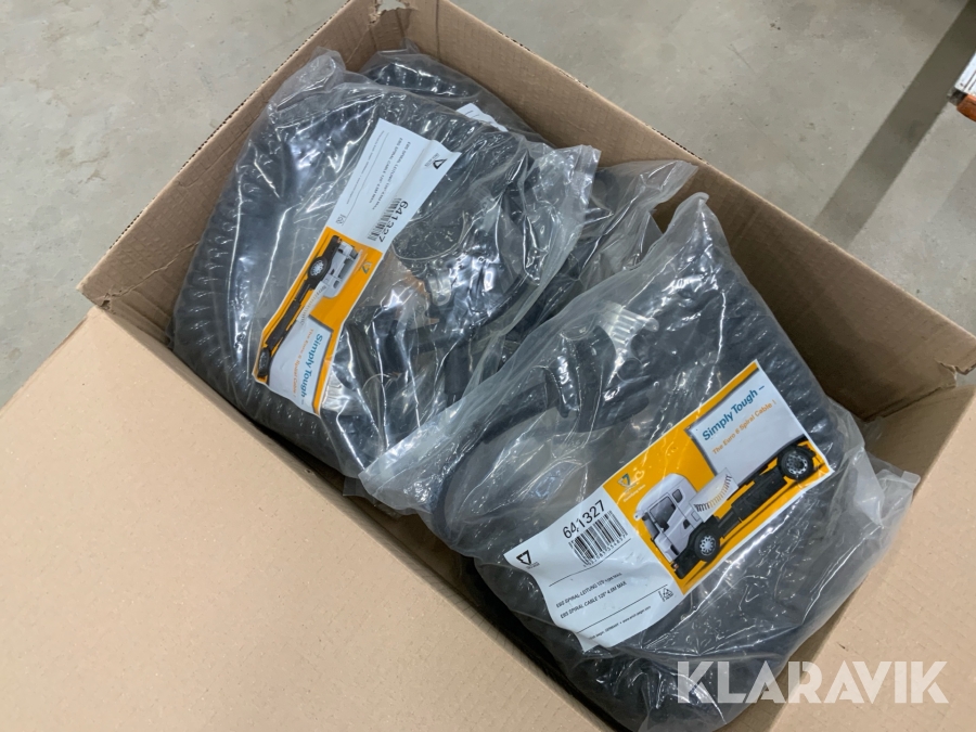 Spiralkabel Simply Tough EBS SPIRAL KABEL 8st