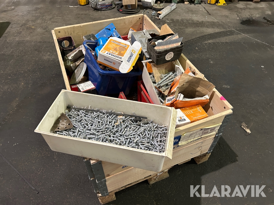 Infästningsmaterial Gunnebo / Sormat / Fix