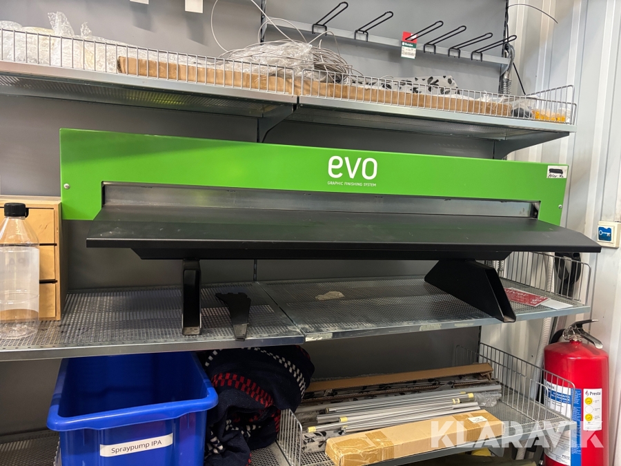 Grafisk press Evo Graphic Finish System Skandinavian displays 1200 1200mm med tillbehör