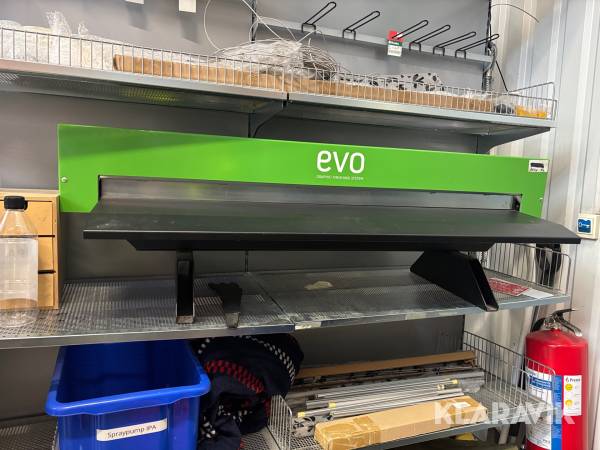 Grafisk press Evo Graphic Finish System Skandinavian displays 1200 1200mm med tillbehör
