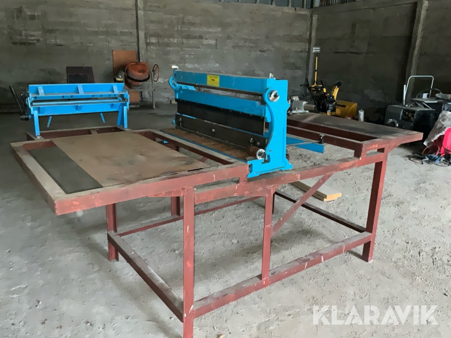 Manuell plåt bockningsmaskin