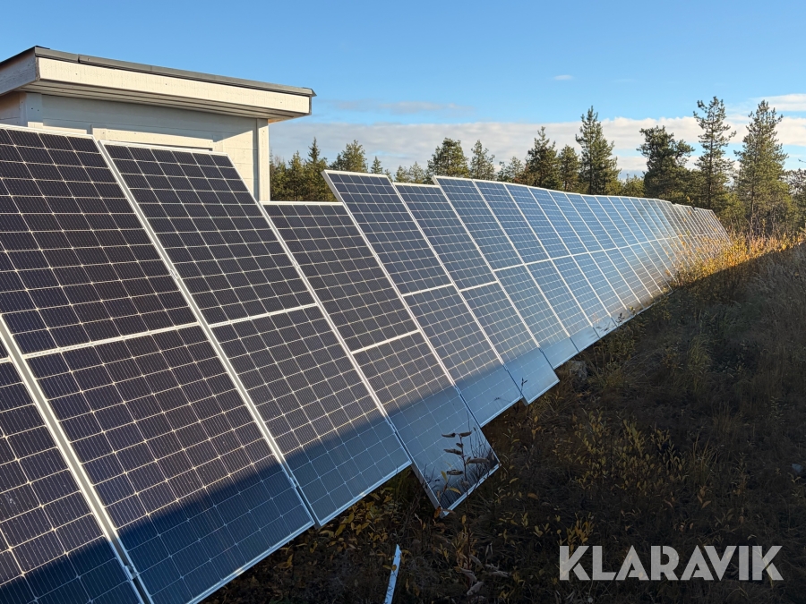 Paket med 1st inverter och 125st solcellspaneler Longi LR4-72HBD-440M
