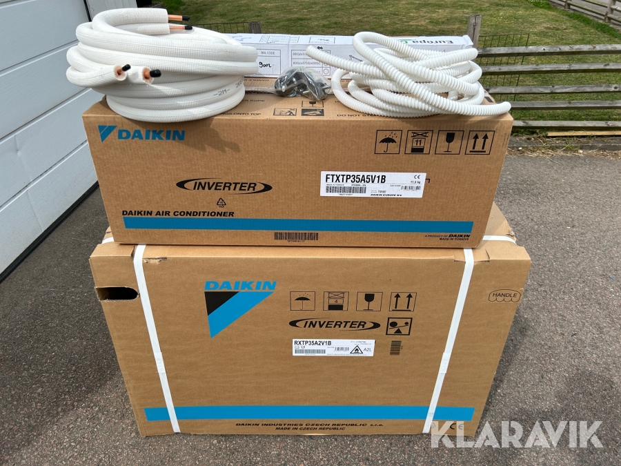 Luft-luftvärmepump Daikin Comfora XTH med Nepura utedel R32