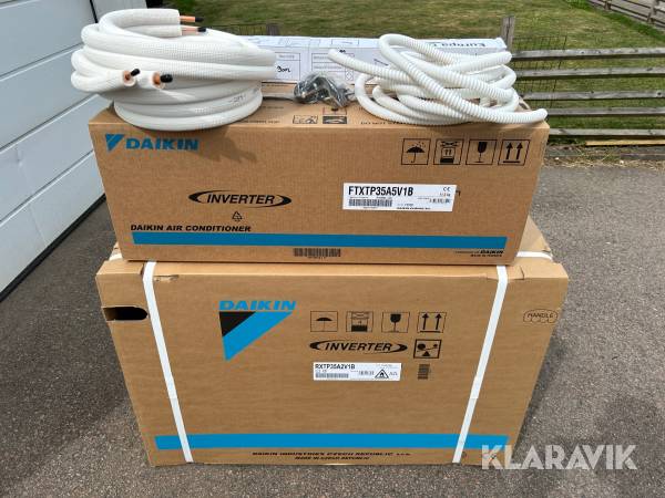 Luft-luftvärmepump Daikin Comfora XTH med Nepura utedel R32